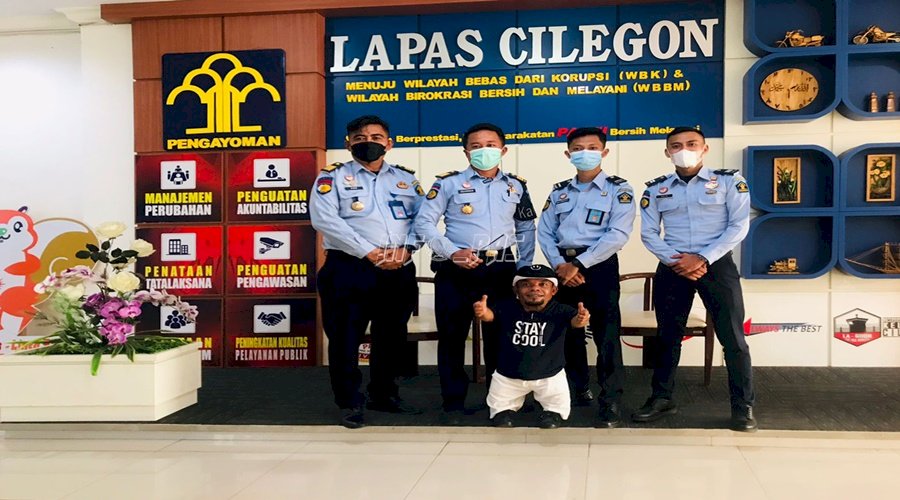 Ucok Baba Speechless dengan Pembinaan WBP di Lapas Cilegon