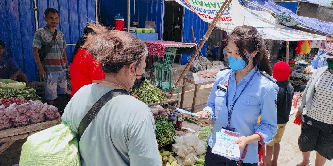Turun ke Pasar, Lapas Kupang Kampanyekan Zero Gratifikasi