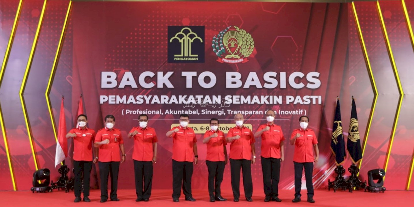 Tutup Rakernispas, Dirjenpas Kukuhkan Kepdirjen Pemasyarakatan Back to Basics