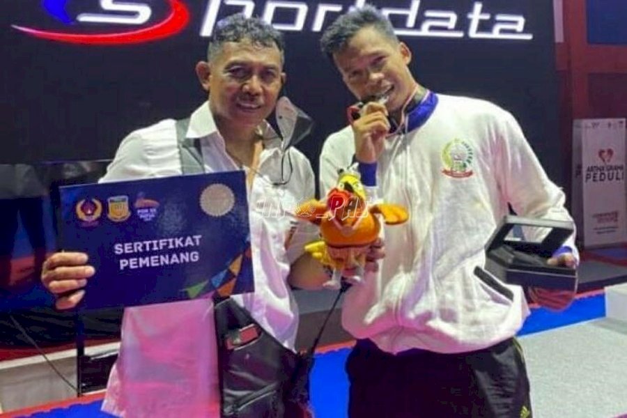 Petugas Lapas Makassar Raih Medali Perak Karate di PON XX Papua