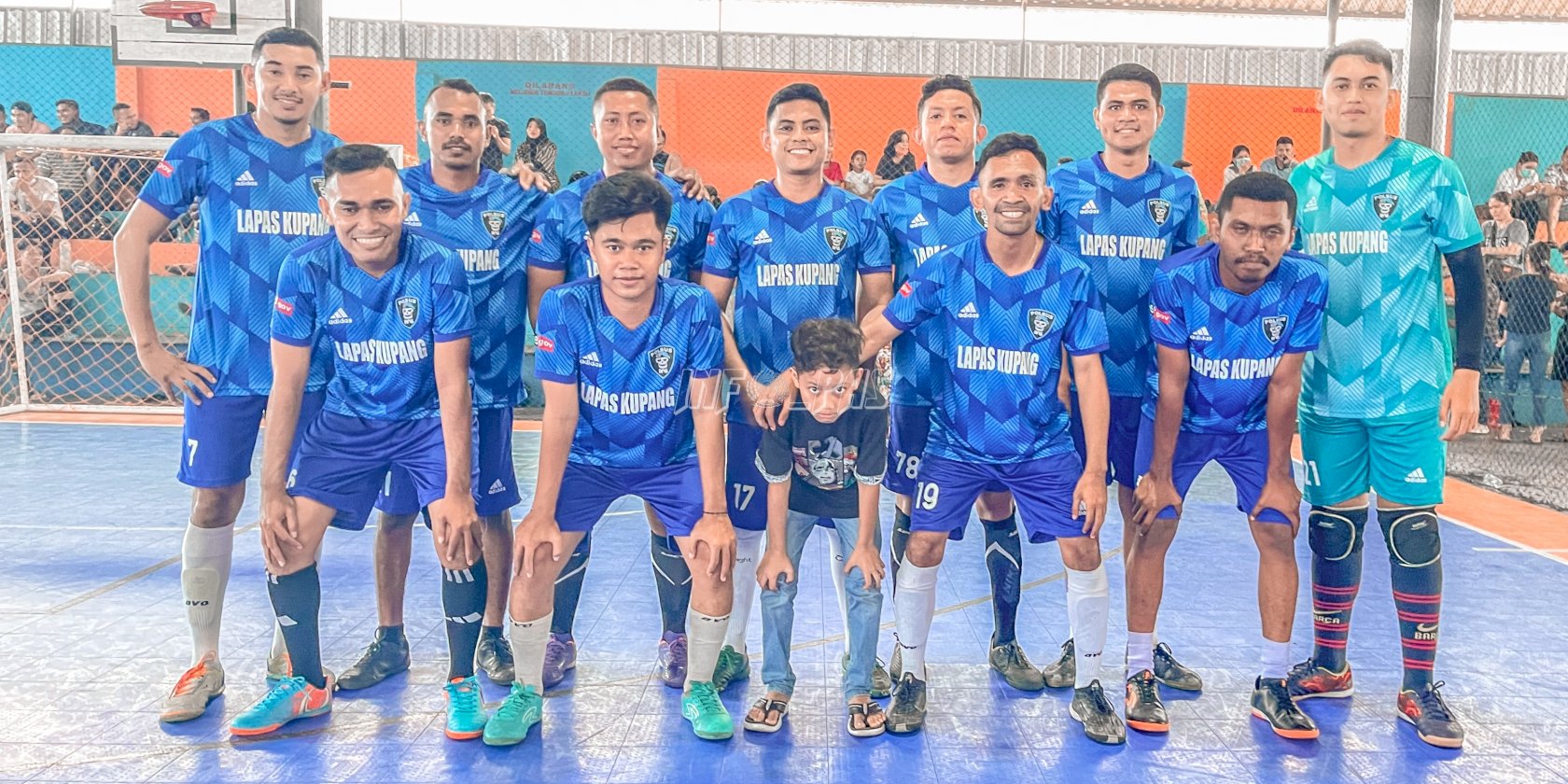 Lapas Kupang Juara I Lomba Futsal Antar UPT se-Kota Kupang