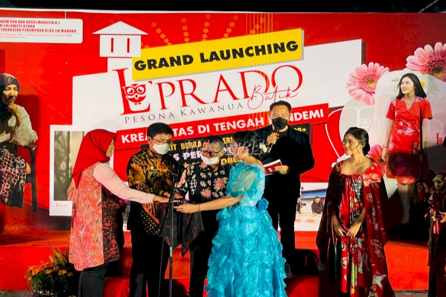 Batik L'Prado Pesona Kawanua LPP Manado Resmi Diluncurkan