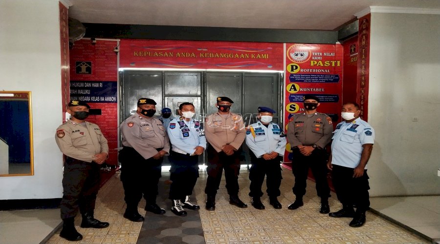 Patroli Sambang, Wujud Sinergi Rutan Ambon & Polsek Baguala
