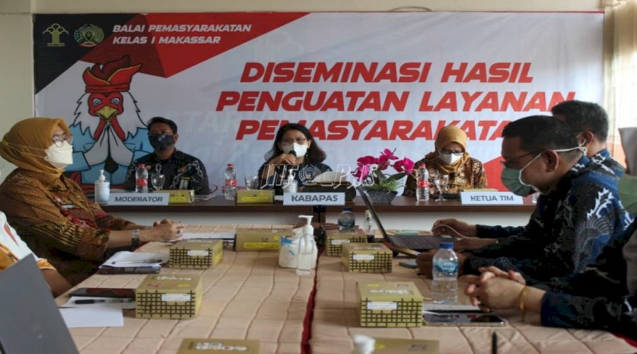 Sukses Bangun RJ, Bapas Makassar Jadi Lokasi Diseminasi Ditjenpas & CILC