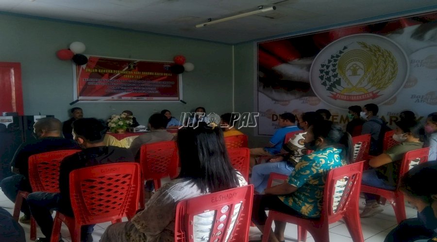 Gandeng Pokmas Lipas & LBH, Bapas Ambon Gelar Penyuluhan Hukum