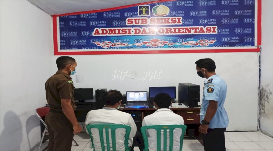 Lapas Banda Naira Berkomitmen Penuhi Sarpras Sidang Online