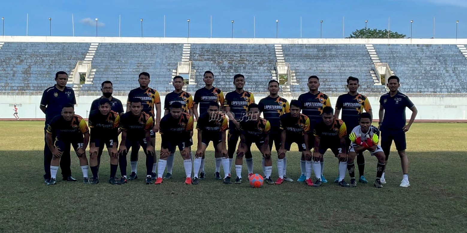 Lapsterbaik FC Lapas Tenggarong Ungguli Tim Sepakbola Lapas Samarinda
