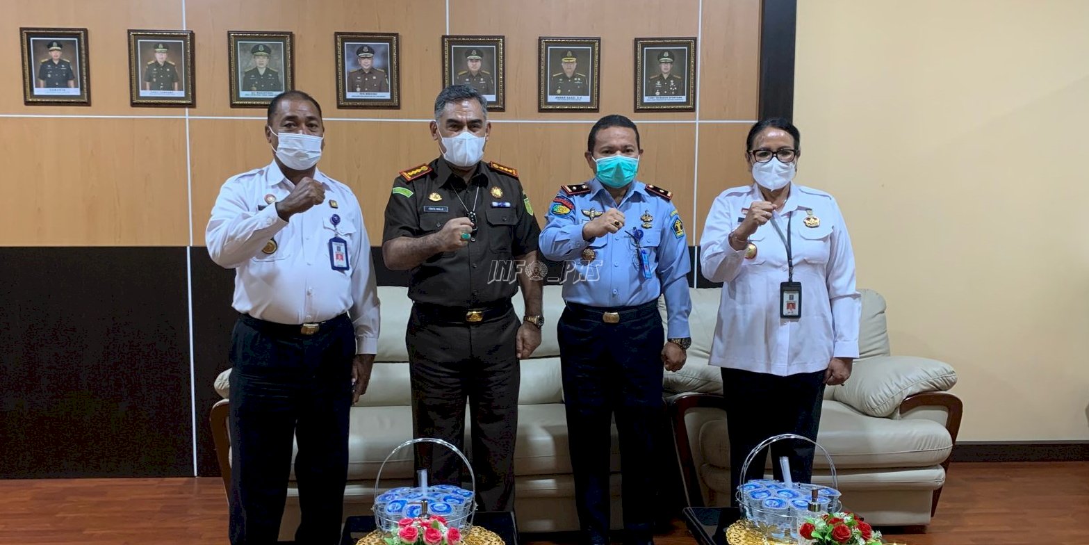 Rutan Ambon Terus Bangun Sinergi dengan Kejari & PN Ambon