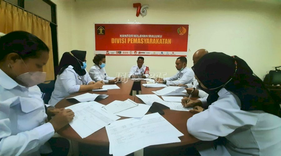 Sidang TPP Divpas Maluku Rekomendasikan Pemindahan Sejumlah Narapidana