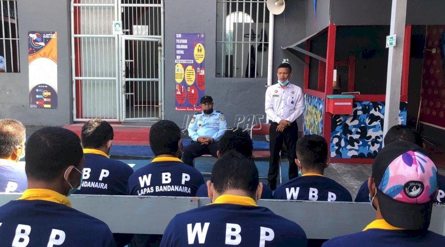 Lapas Banda Naira Sosialisasikan Deteksi Dini Bencana Alam kepada WBP