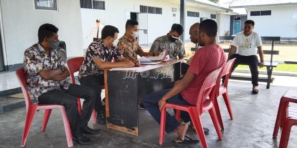 Lapas Dobo Terima Kunjungan Hakim Wasmat