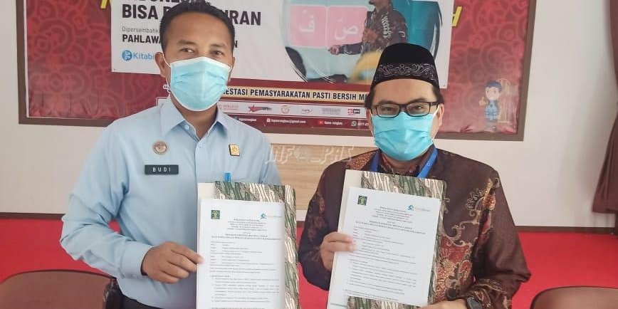 Perkuat Dukungan, Lapas Rangkasbitung-Cinta Qur’an Foundation Teken PKS