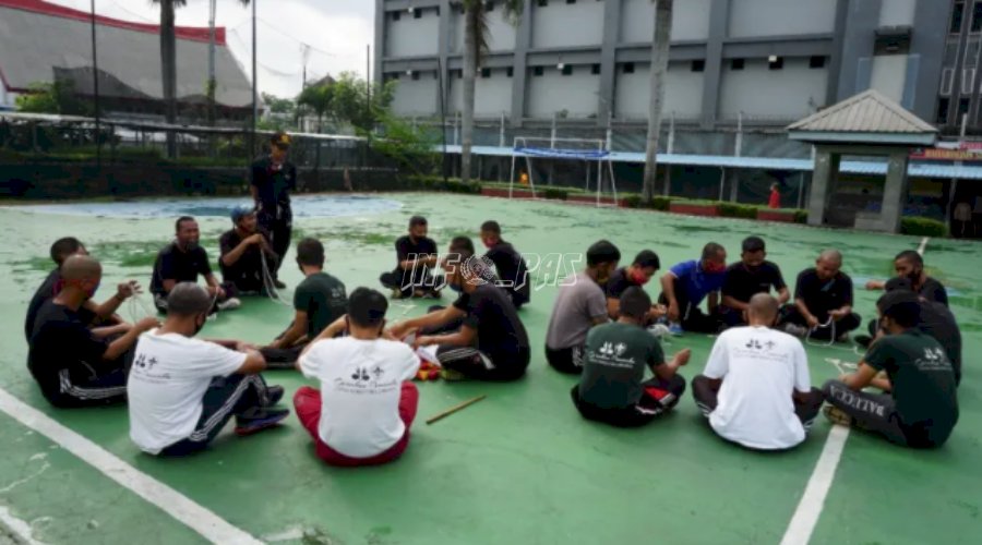 Pelatihan Pramuka Bentuk Mental & Disiplin WBP LPN Jakarta