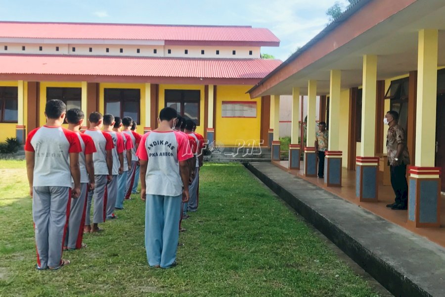 Pelatihan Baris-Berbaris Tingkatkan Kedisiplinan Anak LPKA Ambon