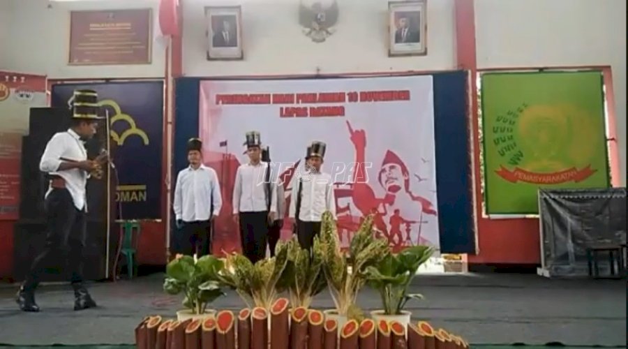 Begini Jadinya Kalau WBP Rutan Batang Bermain Ludruk  