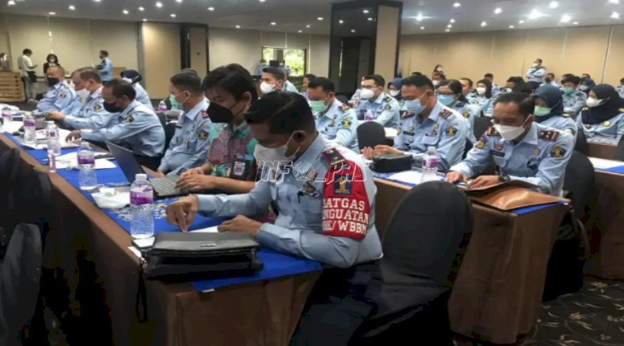 Kalapas Narkotika Jakarta Hadiri Rakor Manajemen Risiko Pengawasan Orang Asing