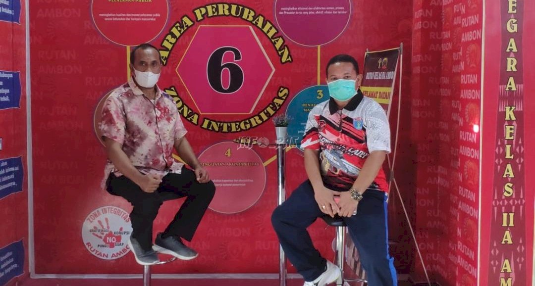 Pastikan Kualitas Pelayanan Publik, Rutan Ambon Disambangi Ketua Perwakilan Ombudsman Maluku