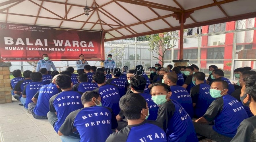 Sosialisasikan Program Reintegrasi, Ini Aksi PDKT di Rutan Depok 