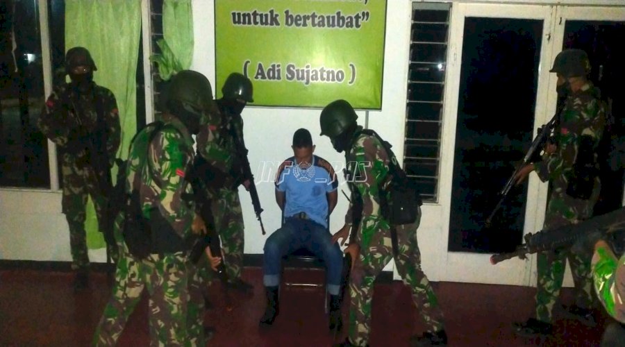 Lapas Palangka Raya Jadi Lokasi Simulasi Raid Pembebasan Tawanan Korem 102/Panju Panjung