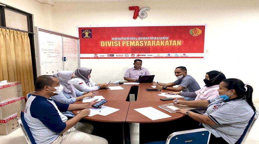 Kembali Gelar Sidang TPP, Divpas Maluku Bahas Sejumlah Isu Penting
