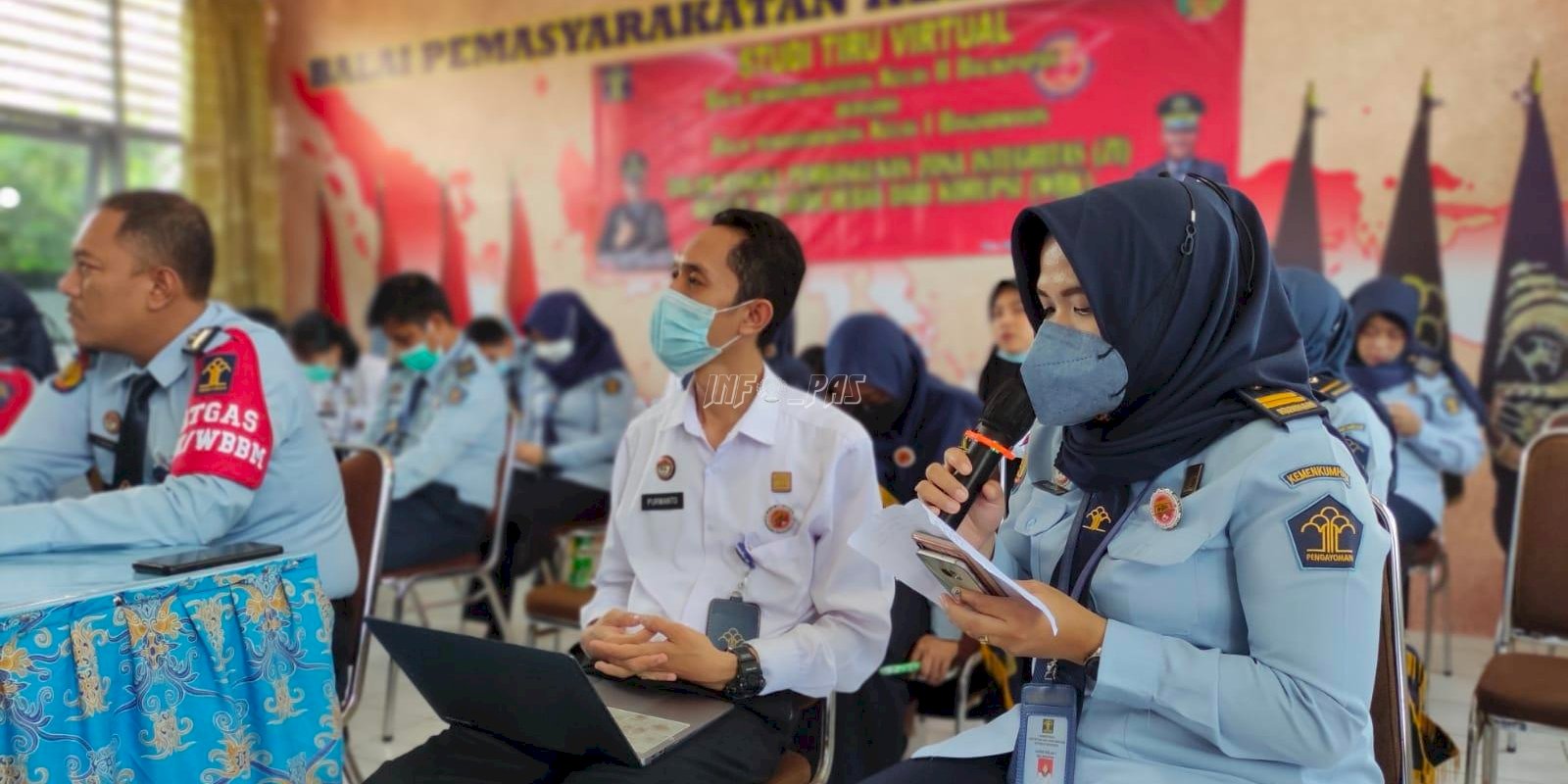 Studi Tiru di Bapas Banjarmasin, Bapas Balikpapan Semangat Wujudkan Zona Integritas