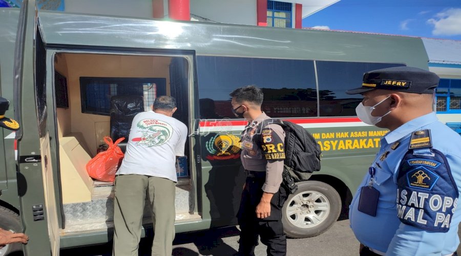 1 WBP Rutan Ambon Dipindahkan ke Lapas Geser