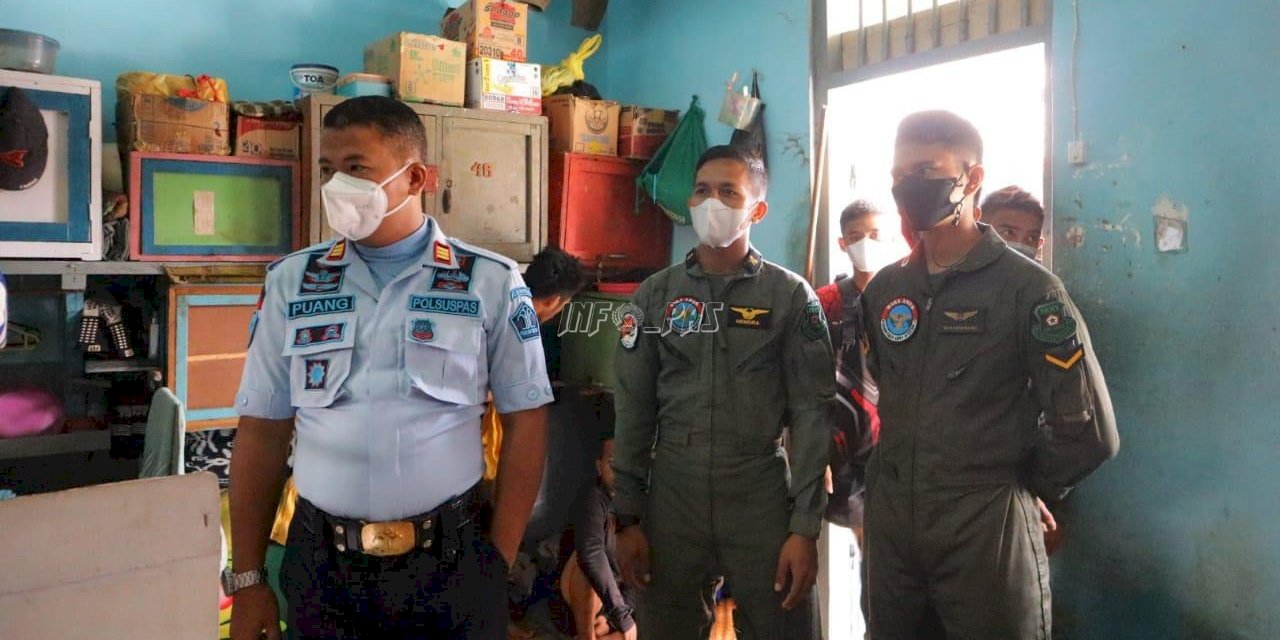 Sambangi Rutan Tanjung Redeb, Skadron 13/Serbu Berikan Apresiasi