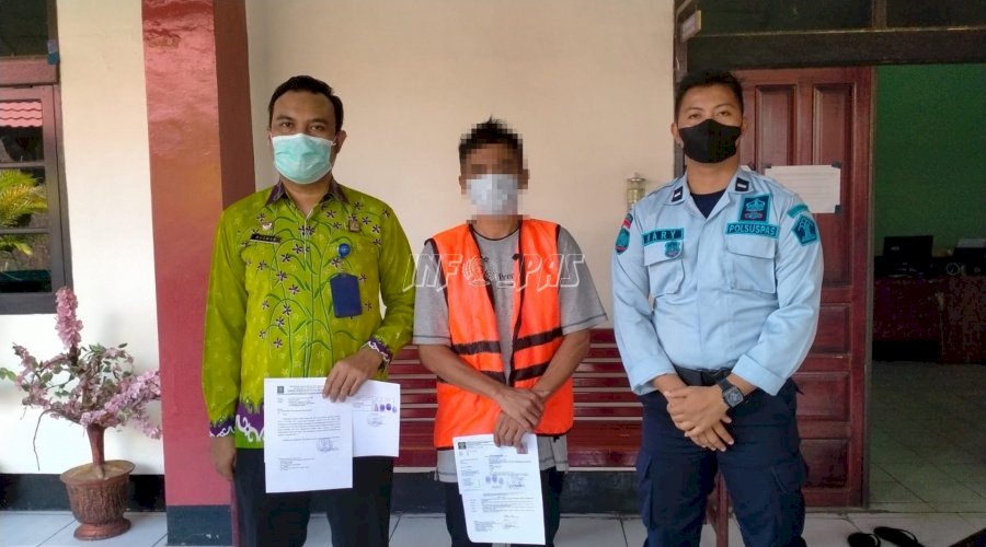 1 Narapidana Lapas Sampit Peroleh Asimilasi di Rumah