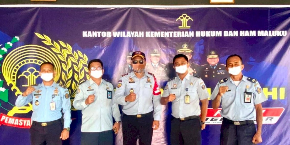 Tinjau WBP Asing, Rutan Masohi Kedatangan Divisi Imigrasi Maluku