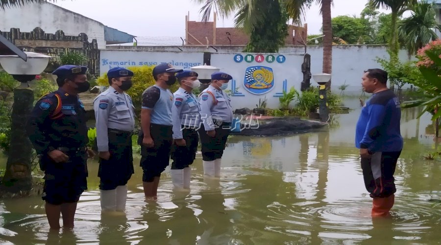 Rutan Barabai Dilanda Banjir, Aktivitas Pelayanan Tetap Berjalan