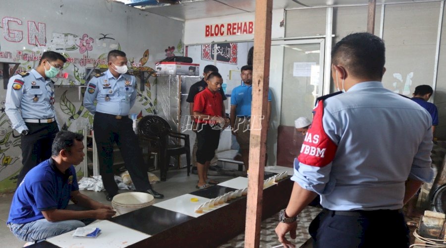 Tes Urine Mendadak, Seluruh WBP Rehabilitasi Lapas Padang Negatif Narkoba