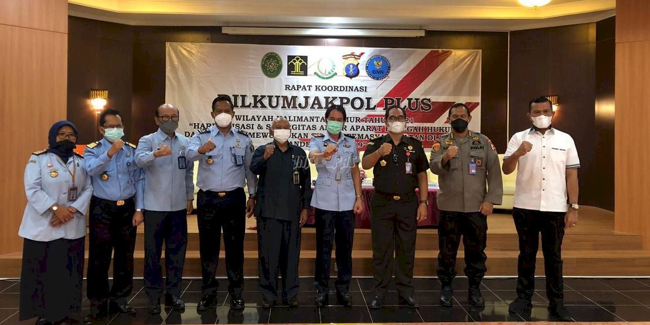 Rapat DILKUMJAKPOL 2021, Momentum Bangun Sinergi APH di Wilayah Kaltim