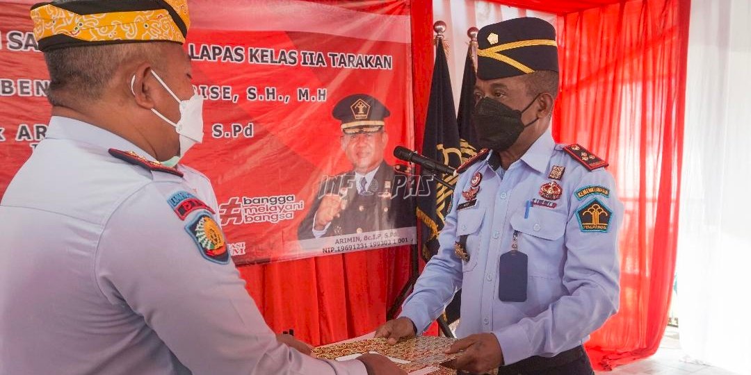 Momen Haru Estafet Kepemimpinan Lapas Tarakan