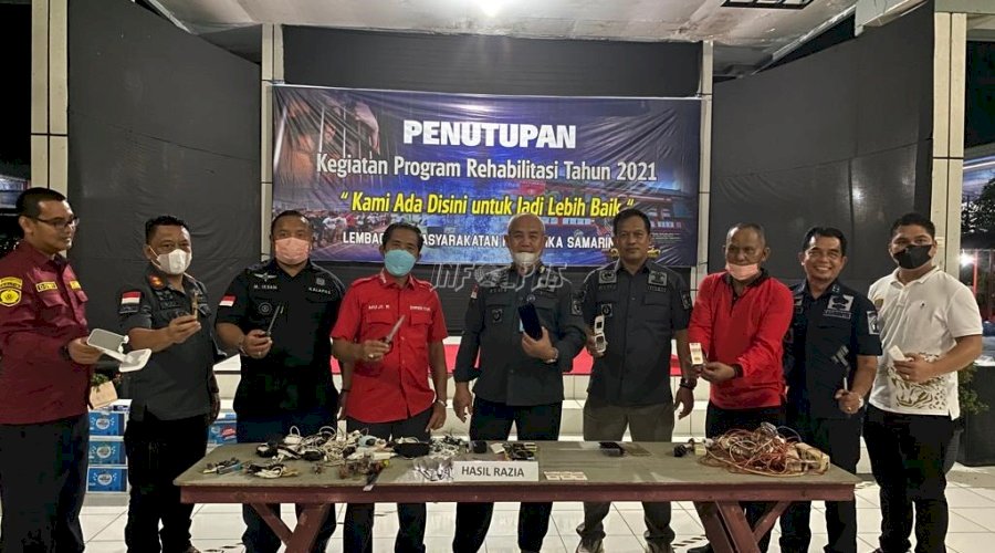 Dirkamtib Pimpin Sidak Satops Patnal di Lapas Narkotika Samarinda