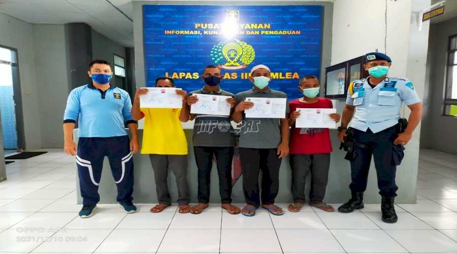 Bebas Murni & Jalani Integrasi, WBP Dikeluarkan dari Lapas