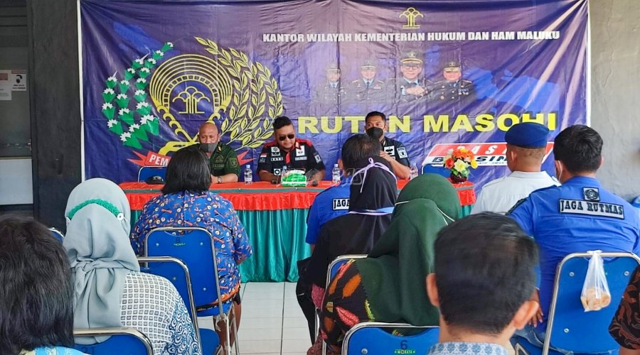 Rutan Masohi Dapat Suntikan Semangat dari Divpas Maluku