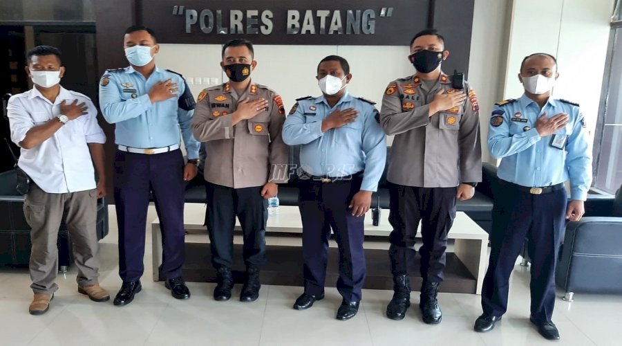 Lapas Batang Koordinasikan Dukungan Pengamanan dengan Polres Batang