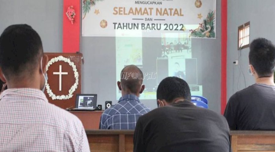 Perayaan Natal di Lapas Berlangsung Khidmat