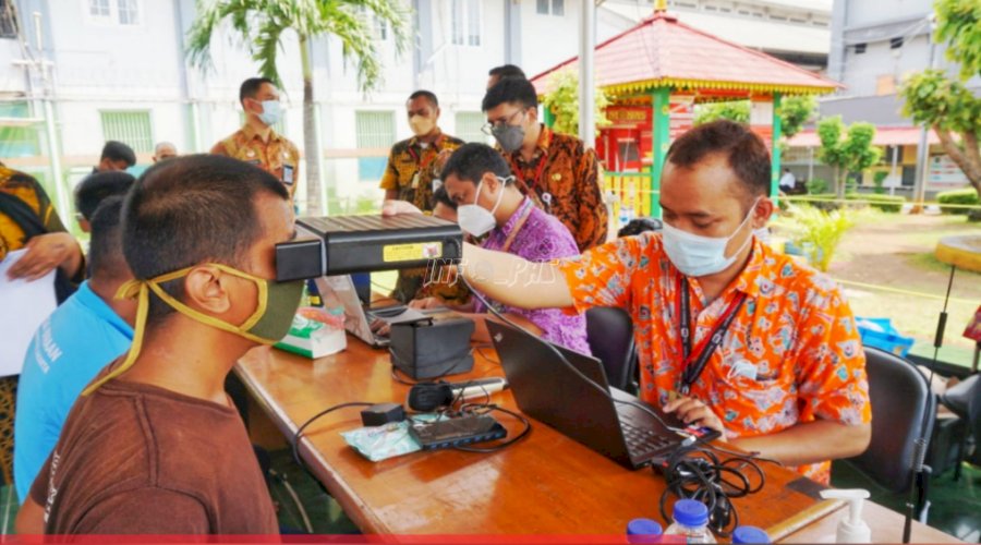 LPN Jakarta-Disdukcapil DKI Jakarta Gelar Pemutakhiran NIK WBP