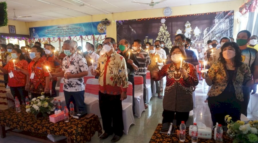 Ratusan WBP Lapas Semarang Rayakan Ibadah Natal dengan Khidmat