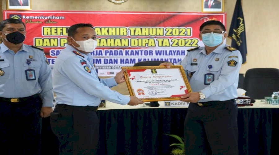 Tutup Tahun 2021, LPN Karang Intan Raih Penghargaan Penilaian IKPA & Kehumasan