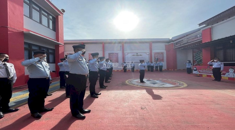 Hari Pertama Bertugas, Ini Pesan Kalapas Narkotika Pamekasan Bagi Petugas & WBP