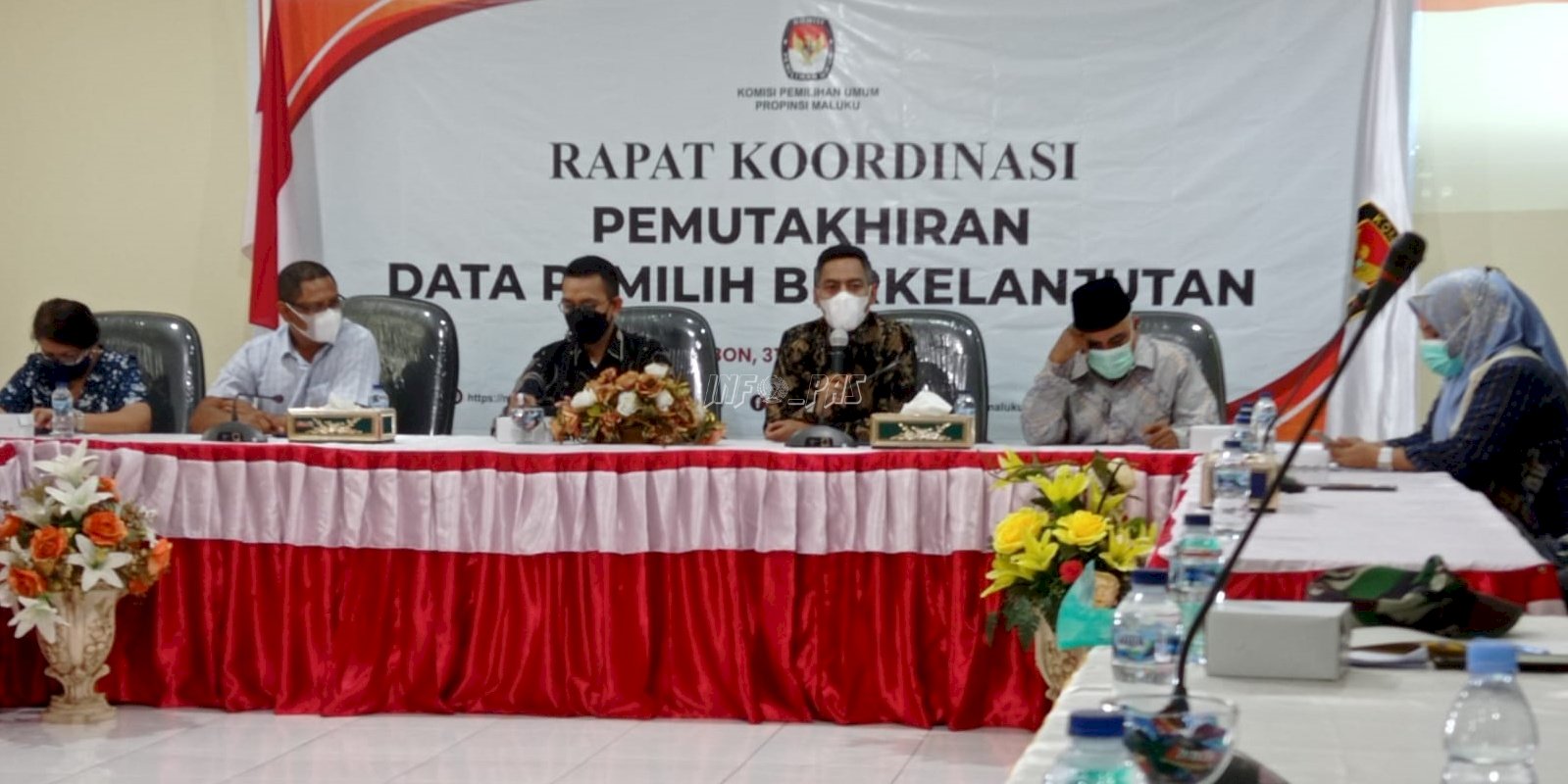 Pastikan Hak Politik WBP, Lapas Ambon Ikuti Rakor Pemutakhiran Data Pemilih