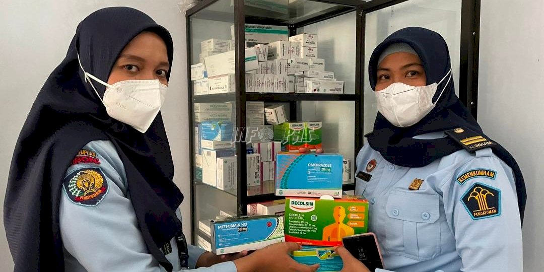 Lapas Perempuan Ambon Tambah Stok Obat-Obatan dan Alat Kesehatan untuk WBP