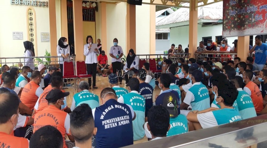 Rutan Ambon Sosialisasikan Perpanjangan Program Asimilasi di Rumah