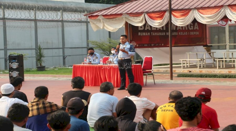 Meet and Greet Jalin Kedekatan WBP & Jajaran Struktual Rutan Depok