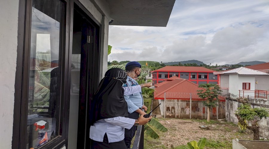 Kasubsi Kamtib Pantau Pos Menara Atas & Branggang LPP Ambon