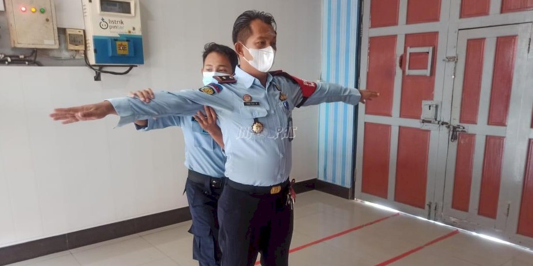 Karutan Kuala Kapuas Tak Luput dari Penggeledahan Petugas P2U