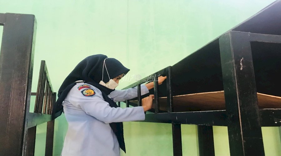 Antisipasi Gangguan Kamtib, Jajaran LPKA Ambon Razia Wisma Hunian