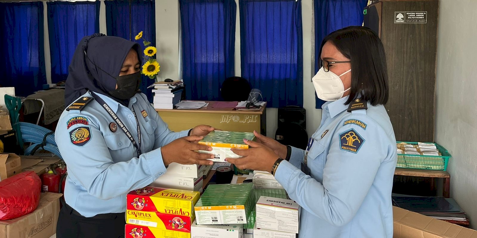 Penuhi Hak Kesehatan WBP, Lapas Ambon Tambah Stok Obat-Obatan